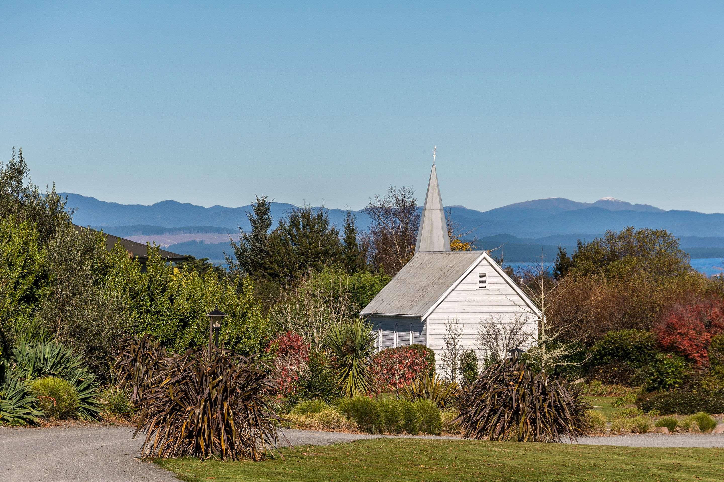 Huka Falls Resort Taupo Eksteriør billede The church in 2014
