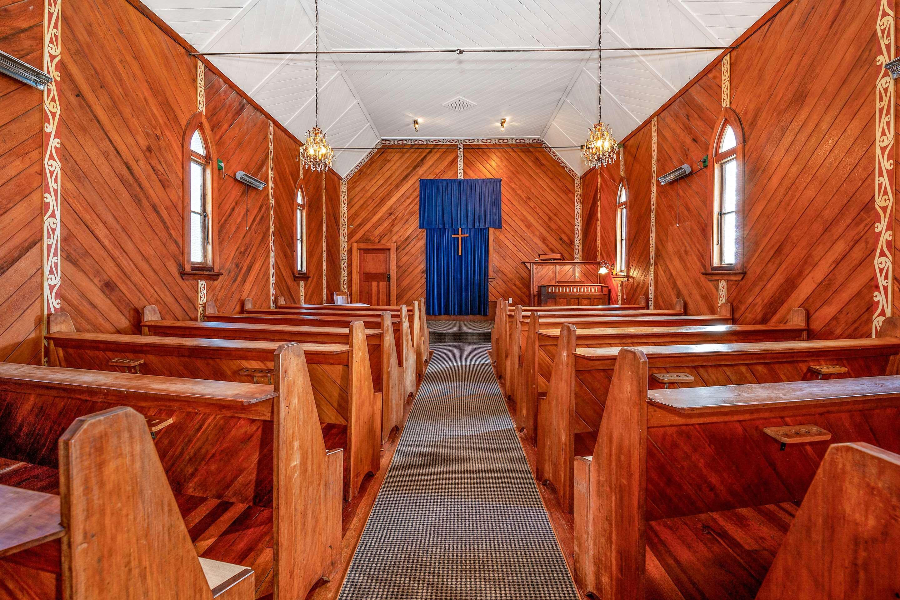 Huka Falls Resort Taupo Eksteriør billede Interior of the church